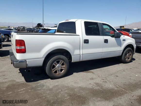 2007 Ford F-150 XLT with VIN 1FTPW12587KC96525, listed as a Copart auction lot 53736405 with 168,482 mi miles and Clean Title. Bid and sale history available at carsss.com. Image 3.