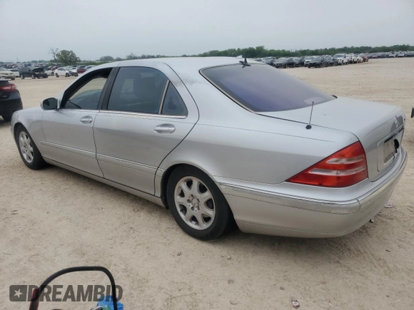 2001 Mercedes-Benz S 320/430/500 with VIN WDBNG70J71A145842, listed as a Copart auction lot 51187665 with 189,557 mi miles and Clean Title. Bid and sale history available at DreamBid. Image 2.
