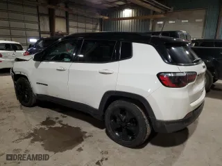 2021 Jeep Compass Altitude with VIN 3C4NJCBB9MT587357, listed as a Copart auction lot 86971684 with 61,011 mi miles and Salvage Title. Bid and sale history available at carsss.com. Image 2.