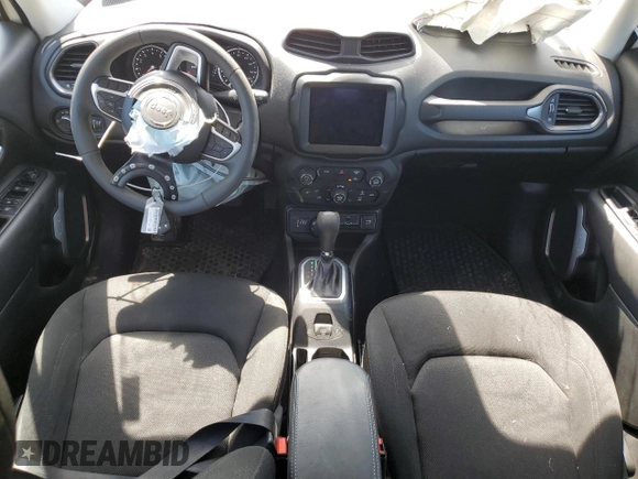 2023 Jeep Renegade Latitude with VIN ZACNJDB19PPP68772, listed as a Copart auction lot 54206465 with 22,346 mi miles and Non Repairable. Bid and sale history available at carsss.com. Image 8.