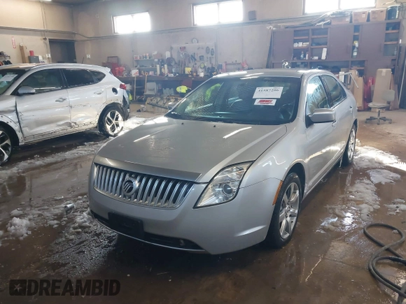 2010 Mercury Milan Premier with VIN 3MEHM0JGXAR658265, listed as a IAAI auction lot 41587206 with 227,363 mi miles. Bid and sale history available at carsss.com. Image 2.