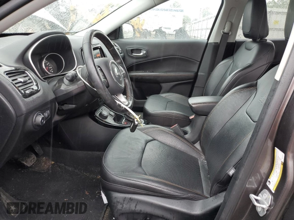 2021 Jeep Compass Limited z VIN 3C4NJDCB3MT516014, wystawiony jako Copart lot #56942955 z przebiegiem 65 459 mil mil oraz Szkoda całkowita • Salvage title. Historia ofert i sprzedaży dostępna na DreamBid. Obrazek 7.
