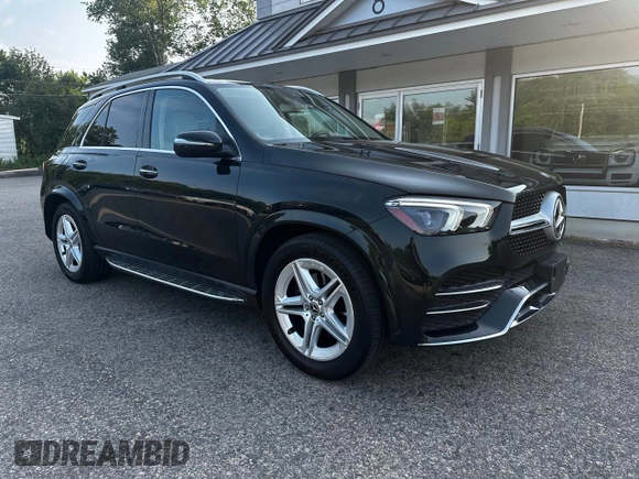 2020 Mercedes-Benz GLE 350 with VIN 4JGFB4KB7LA110886, listed as a Copart auction lot 60908345 with 83,289 mi miles and Clean title. Bid and sale history available at DreamBid. Image 1.