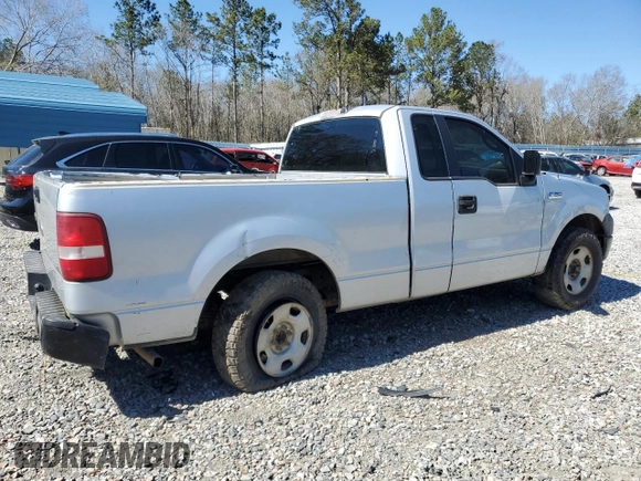 2005 Ford F-150 XL with VIN 1FTRF12275NB94238, listed as a Copart auction lot 49893695 with 283,085 mi miles and Salvage title. Bid and sale history available at DreamBid. Image 3.