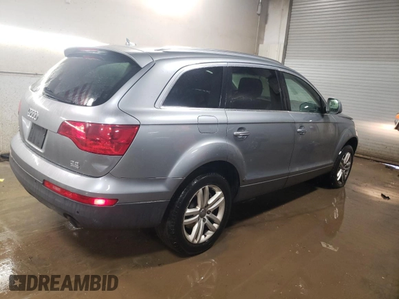 2009 Audi Q7 with VIN WA1AY74L09D013955, listed as a Copart auction lot 86772864 with 122,588 mi miles and Salvage Title. Bid and sale history available at carsss.com. Image 3.