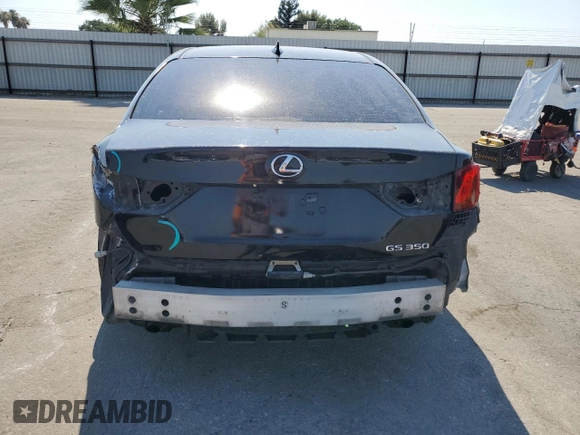 2015 Lexus GS 350 with VIN JTHBE1BL3FA000163, listed as a Copart auction lot 62547684 with 118,985 mi miles and Salvage Title. Bid and sale history available at carsss.com. Image 6.