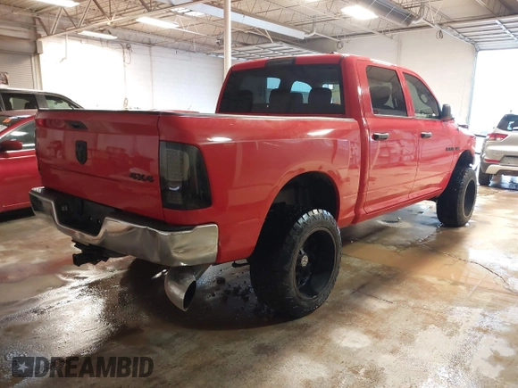 2010 Dodge 1500 SLT with VIN 1D7RV1CT8AS197600, listed as a IAAI auction lot 41424506 with 258,893 mi miles and . Bid and sale history available at carsss.com. Image 4.