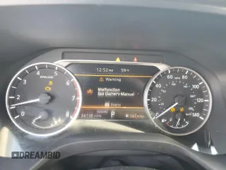 2022 Nissan Rogue S with VIN 5N1BT3AA4NC721884, listed as a Copart auction lot 83424184 with 86,748 mi miles and Salvage title. Bid and sale history available at DreamBid. Image 9.