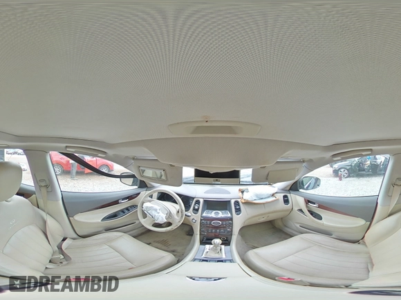 2008 Infiniti EX Journey with VIN JNKAJ09E68M302699, listed as a Copart auction lot 61257985 with 190,512 mi miles and Salvage title. Bid and sale history available at DreamBid. Image 16.
