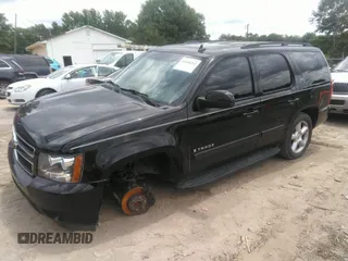 2008 Chevrolet Tahoe LTZ with VIN 1GNFC13J58R160840, listed as a IAAI auction lot 42426212 with 180,494 mi miles and . Bid and sale history available at DreamBid. Image 2.