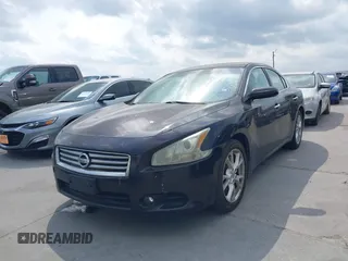 2013 Nissan Maxima SV with VIN 1N4AA5AP9DC810926, listed as a IAAI auction lot 42160018 with 166,525 mi miles and . Bid and sale history available at DreamBid. Image 2.