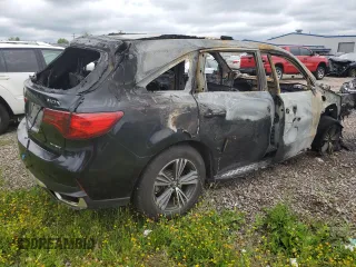 2017 Acura MDX with VIN 5FRYD4H36HB009732, listed as a Copart auction lot 62493985 with Not provided miles and Non repairable. Bid and sale history available at DreamBid. Image 3.