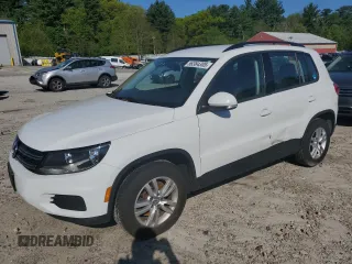 2017 Volkswagen Tiguan S with VIN WVGBV7AX0HK031002, listed as a Copart auction lot 56384305 with 90,275 mi miles and Salvage title. Bid and sale history available at DreamBid. Image 1.