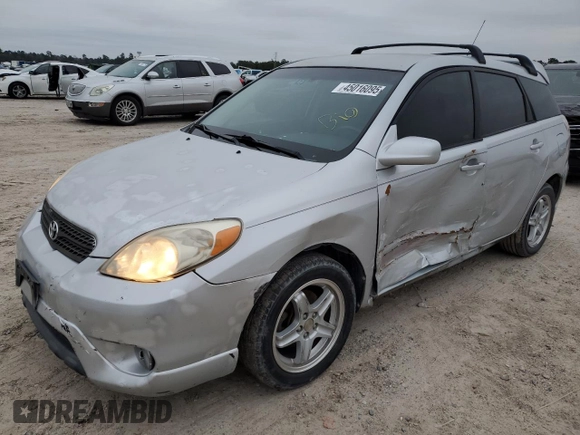 2006 Toyota Matrix STD with VIN 2T1KR32E96C614648, listed as a Copart auction lot 45016095 with 196,432 mi miles and Salvage title. Bid and sale history available at DreamBid. Image 1.