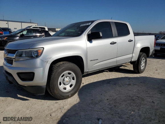 2018 Chevrolet Colorado 2WD Work Truck with VIN 1GCGSBEN8J1222466, listed as a Copart auction lot 87370674 with 90,557 mi miles and Salvage Title. Bid and sale history available at carsss.com. Image 1.