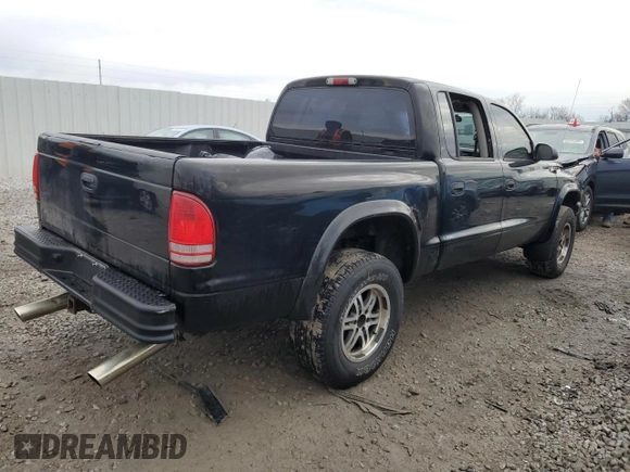 2004 Dodge Dakota Sport with VIN 1D7HG38N34S608305, listed as a Copart auction lot 42797005 with 195,473 mi miles and Clean Title. Bid and sale history available at DreamBid. Image 3.