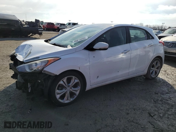 2013 Hyundai Elantra GT with VIN KMHD35LE2DU094812, listed as a Copart auction lot 46815205 with 65,836 mi miles and Clean Title. Bid and sale history available at carsss.com. Image 1.