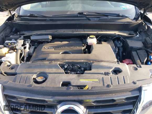 2017 Nissan Pathfinder SL with VIN 5N1DR2MM5HC909163, listed as a IAAI auction lot 41295750 with 72,617 mi miles. Bid and sale history available at carsss.com. Image 10.