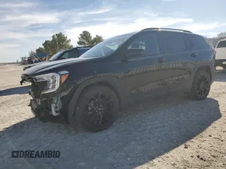 2023 GMC Terrain SLE with VIN 3GKALMEG1PL163637, listed as a Copart auction lot 43618985 with 31,464 mi miles and Salvage Title. Bid and sale history available at carsss.com. Image 1.