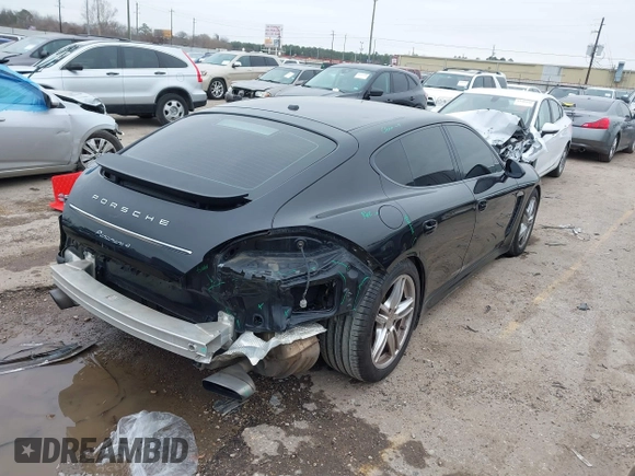 2012 Porsche Panamera with VIN WP0AA2A73CL011361, listed as a IAAI auction lot 41564053 with 126,446 mi miles and . Bid and sale history available at DreamBid. Image 4.