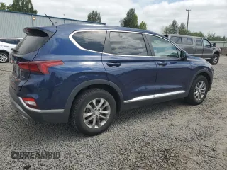 2020 Hyundai Santa Fe SE with VIN 5NMS2CAD4LH179007, listed as a Copart auction lot 60174055 with 72,505 mi miles and Salvage title. Bid and sale history available at DreamBid. Image 3.