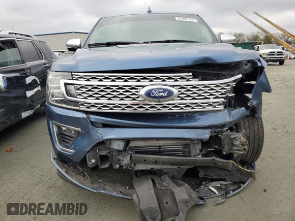 2020 Ford Expedition Platinum с VIN 1FMJU1LT6LEA09759, выставлен на аукционе Copart как лот 81695744 с пробегом 74 387 миль миль и Списание • Salvage title. История ставок и продаж доступна на DreamBid. Изображение 5.