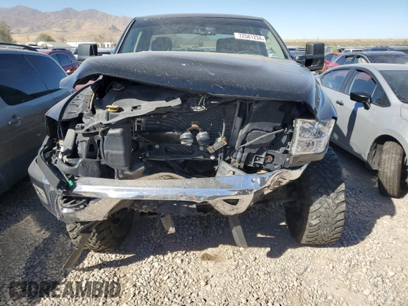 2012 Ram 2500 ST with VIN 3C6TD5CT8CG265616, listed as a Copart auction lot 72581234 with 124,792 mi miles and Salvage Title. Bid and sale history available at carsss.com. Image 5.