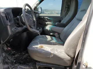 2012 Chevrolet Express Cargo Van with VIN 1GCWGFCA8C1100293, listed as a Copart auction lot 50470195 with 250,615 mi miles and Salvage Title. Bid and sale history available at carsss.com. Image 7.