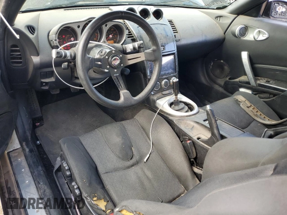 2006 Nissan 350Z Touring z VIN JN1AZ34D16M330498, wystawiony jako Copart lot #55139485 z przebiegiem 163 652 mil mil oraz Szkoda całkowita • Salvage title. Historia ofert i sprzedaży dostępna na DreamBid. Obrazek 8.