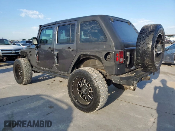 2017 Jeep Wrangler Unlimited Sport z VIN 1C4BJWDG0HL581252, wystawiony jako Copart lot #56397115 z przebiegiem 50 683 mil mil oraz Nie do naprawy • Non repairable. Historia ofert i sprzedaży dostępna na DreamBid. Obrazek 2.