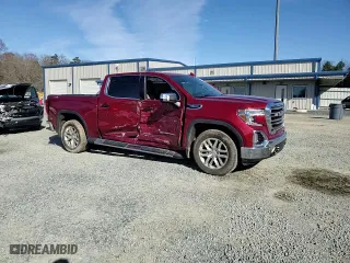 2019 GMC Sierra 1500 SLT with VIN 3GTU9DED2KG265625, listed as a Copart auction lot 45293105 with 112,137 mi miles and Salvage Title. Bid and sale history available at carsss.com. Image 11.