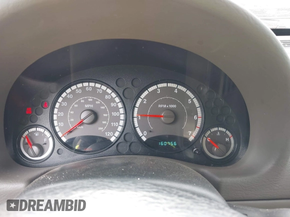 2005 Jeep Liberty Sport with VIN 1J4GL48K65W531365, listed as a IAAI auction lot 42004136 with 160,756 mi miles. Bid and sale history available at carsss.com. Image 7.