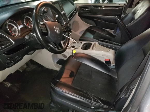 2017 Dodge Grand Caravan SXT with VIN 2C4RDGCG6HR624660, listed as a Copart auction lot 55394965 with 119,102 mi miles and Clean Title. Bid and sale history available at DreamBid. Image 7.