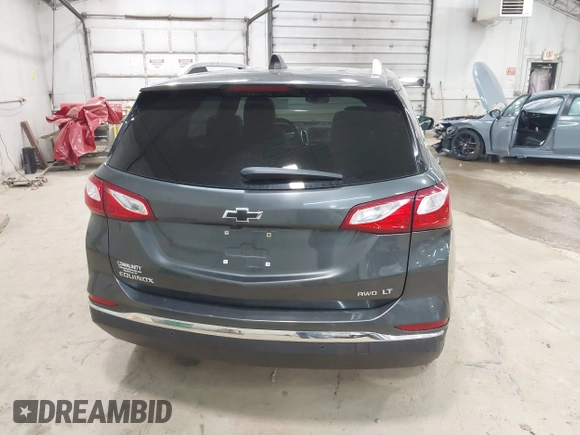 2021 Chevrolet Equinox LT with VIN 3GNAXUEV2ML375190, listed as a IAAI auction lot 41991148 with 60,016 mi miles and . Bid and sale history available at DreamBid. Image 16.