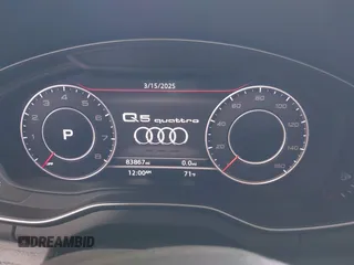 2018 Audi Q5 Premium Plus with VIN WA1BNAFY9J2144269, listed as a IAAI auction lot 41944327 with 83,867 mi miles. Bid and sale history available at carsss.com. Image 7.
