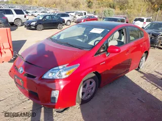 2010 Toyota Prius II with VIN JTDKN3DU5A0042304, listed as a IAAI auction lot 40654809 with 207,007 mi miles. Bid and sale history available at carsss.com. Image 17.