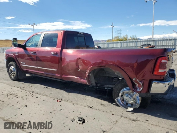 2019 Ram 3500 Limited with VIN 3C63RRRL6KG720302, listed as a Copart auction lot 76764734 with 111,361 mi miles and Salvage Title. Bid and sale history available at carsss.com. Image 2.