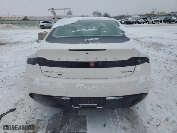 2014 Lincoln MKZ with VIN 3LN6L2G99ER818024, listed as a Copart auction lot 45869535 with 168,964 mi miles and Salvage Title. Bid and sale history available at carsss.com. Image 6.