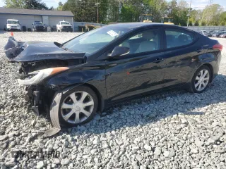 2013 Hyundai Elantra Limited with VIN 5NPDH4AE1DH168850, listed as a Copart auction lot 53201225 with 206,575 mi miles and Salvage Title. Bid and sale history available at DreamBid. Image 1.