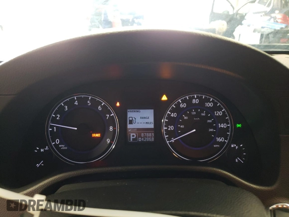 2015 Infiniti Q40 with VIN JN1CV6AR2FM520087, listed as a Copart auction lot 71186804 with 87,883 mi miles and Salvage Title. Bid and sale history available at carsss.com. Image 9.