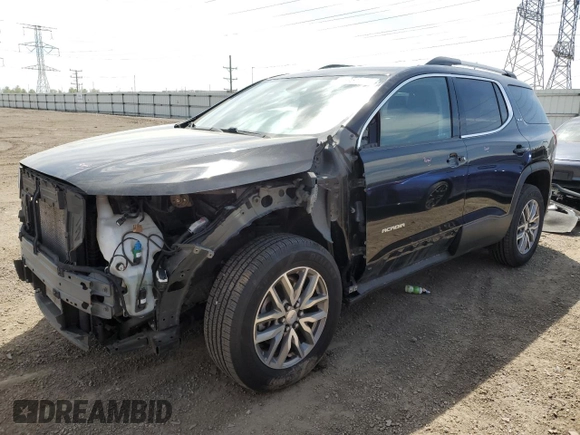 2017 GMC Acadia SLE with VIN 1GKKNLLS7HZ292489, listed as a Copart auction lot 55951875 with 122,328 mi miles and Salvage title. Bid and sale history available at DreamBid. Image 1.