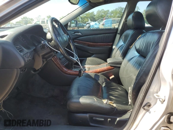2002 Acura TL w/Navigation with VIN 19UUA56732A038837, listed as a Copart auction lot 67382054 with 283,774 mi miles and Salvage Title. Bid and sale history available at carsss.com. Image 7.