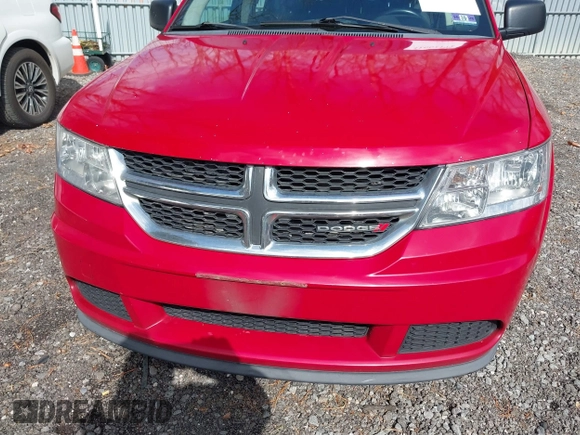 2013 Dodge Journey SE with VIN 3C4PDCABXDT721228, listed as a IAAI auction lot 41662172 with 311,815 mi miles. Bid and sale history available at carsss.com. Image 6.