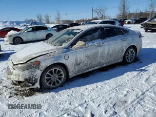 2018 Ford Fusion Titanium with VIN 3FA6P0SU7JR254852, listed as a Copart auction lot 46997785 with 147,840 mi miles and Salvage Title. Bid and sale history available at carsss.com. Image 1.