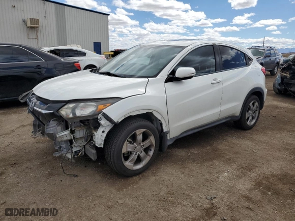 2017 Honda HR-V EX with VIN 3CZRU5H55HM710684, listed as a Copart auction lot 48794615 with 108,103 mi miles and Salvage Title. Bid and sale history available at carsss.com. Image 1.