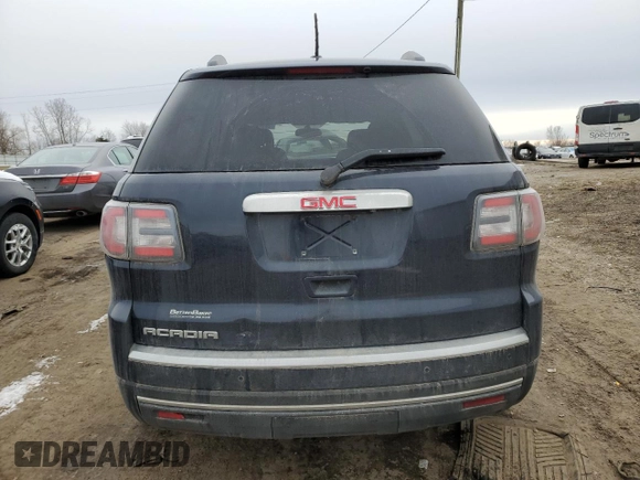 2016 GMC Acadia SLE with VIN 1GKKRNED1GJ229609, listed as a Copart auction lot 44174715 with 161,209 mi miles and Clean Title. Bid and sale history available at DreamBid. Image 6.