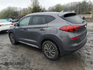 2021 Hyundai Tucson Sport with VIN KM8J3CAL7MU325373, listed as a Copart auction lot 52071955 with 58,737 mi miles and Salvage Title. Bid and sale history available at carsss.com. Image 2.
