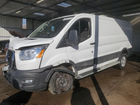 2022 Ford Transit Cargo Van with VIN 1FTBR1Y85NKA24238, listed as a Copart auction lot 47639285 with 0 mi miles and Clean Title. Bid and sale history available at carsss.com. Image 1.