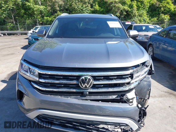 2020 Volkswagen Atlas SEL Premium z VIN 1V2NE2CA0LC224717, wystawiony jako IAAI lot #42151750 z przebiegiem 47 544 mil mil oraz . Historia ofert i sprzedaży dostępna na DreamBid. Obrazek 12.