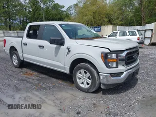 2023 Ford F-150 XL with VIN 1FTEW1C51PKE77861, listed as a IAAI auction lot 41893279 with 10,711 mi miles. Bid and sale history available at carsss.com. Image 1.